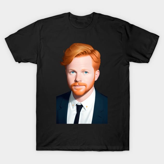 Jesse Tyler Ferguson T-Shirt by Sobalvarro